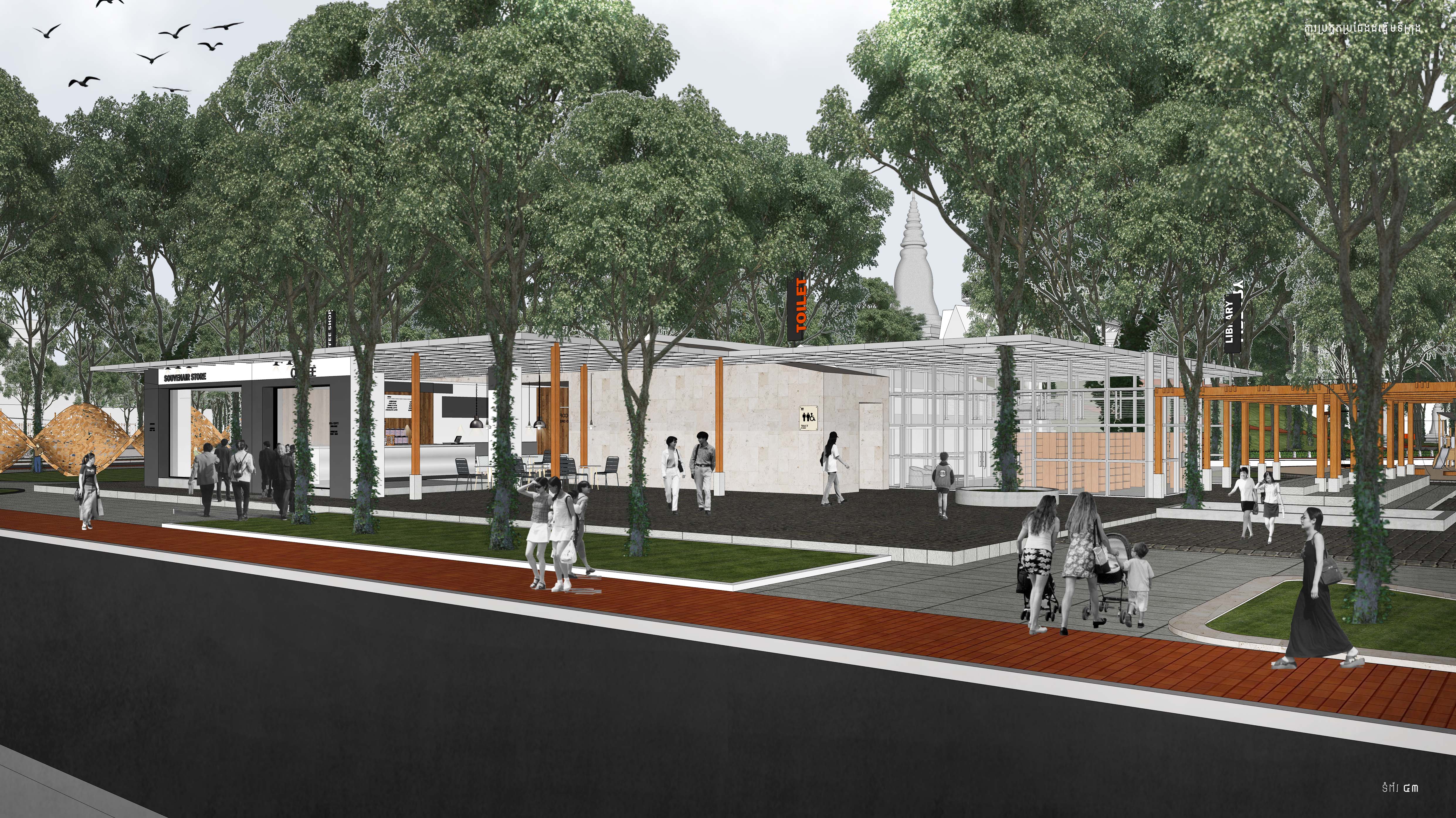 1ST PRIZE/ ACC URBAN DESIGN COMPETITION -WAT PHNOM-45