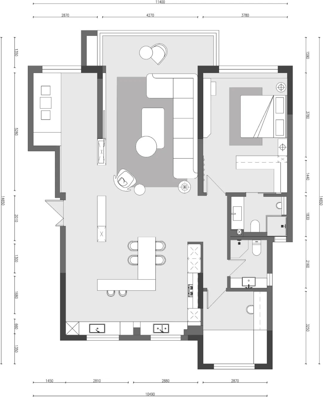 华润静安府室内设计丨中国静安丨趙岩设计研究室-20