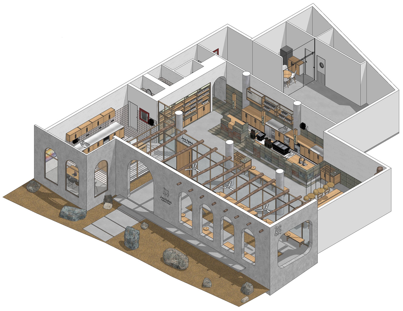 Camel Step 咖啡烘焙器商店丨沙特阿拉伯丨Faris Alosaimi（骆驼步创意团队）-69