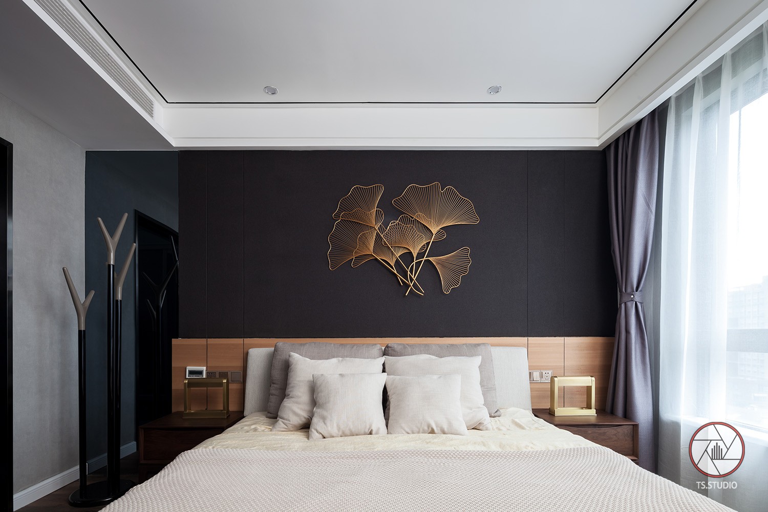 浙江现代轻奢住宅  嘉兴米卡装饰-13