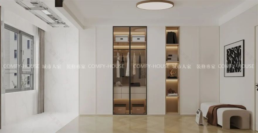 【丁家嵘汇】168㎡丨留白的艺术:把家变成会呼吸的简约空间-24