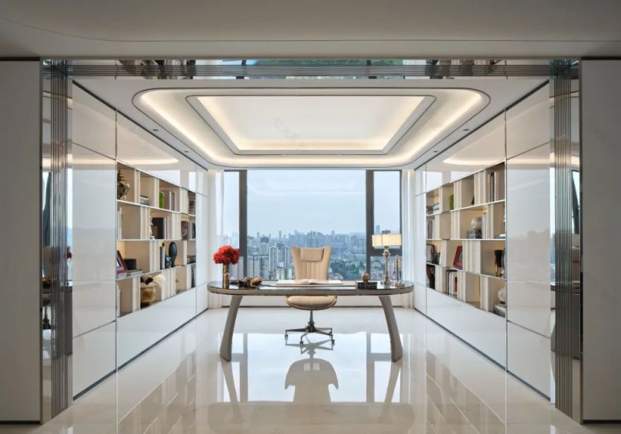 中国时尚豪宅的迭进与实践丨中国重庆丨朴悦设计-71