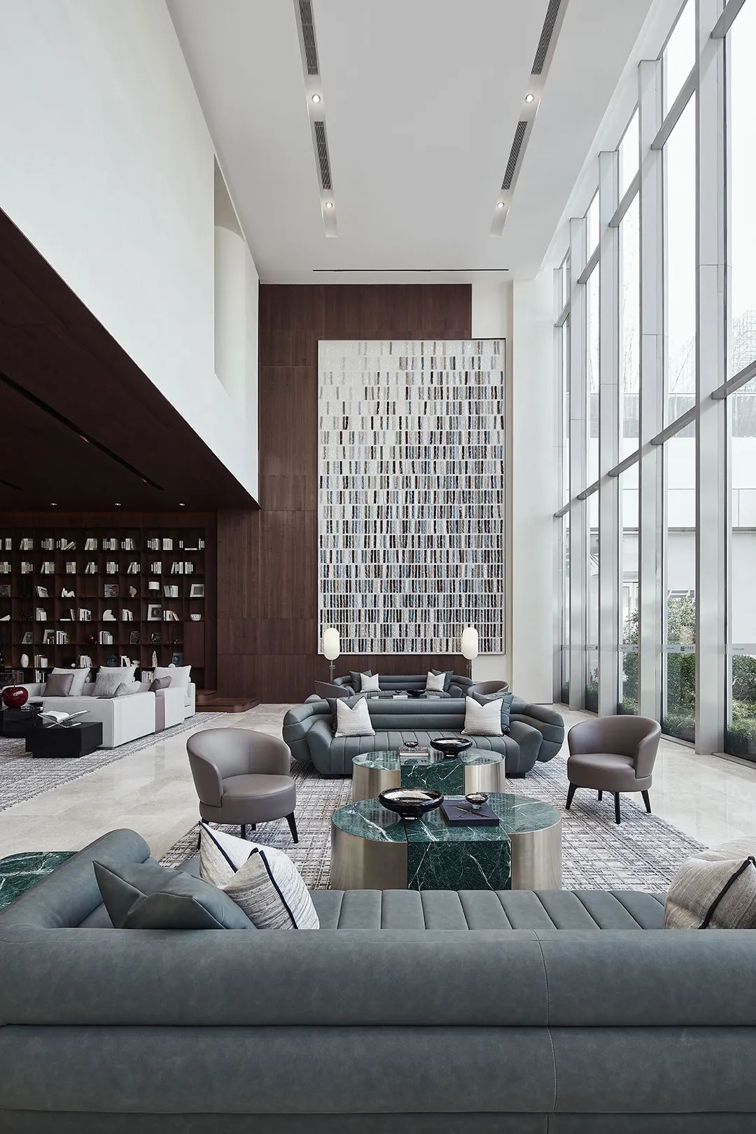 中南置地临沂林樾展示中心 | 原始美感的空间艺术-41