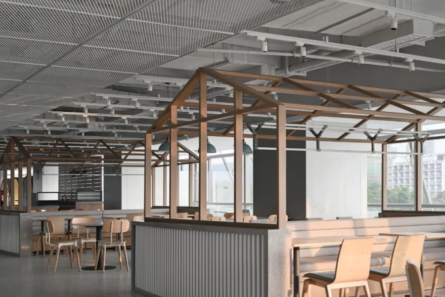 深圳李宁总部员工餐厅丨中国深圳丨叁上叁设计团队-16