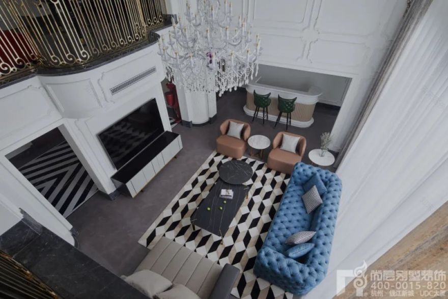 法式浪漫温馨别墅设计丨尚层别墅装饰-25