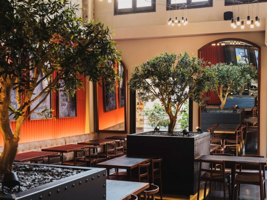 Restaurante Fire & Bread 餐厅丨西班牙丨Isabel López Vilalta 设计工作室-9