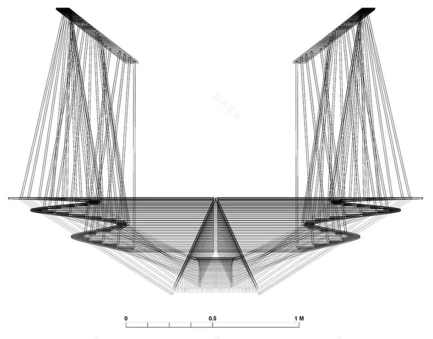 仿生“硬骨鱼”桥梁 · 摇摆桥设计丨英国伦敦丨Tonkin Liu-36