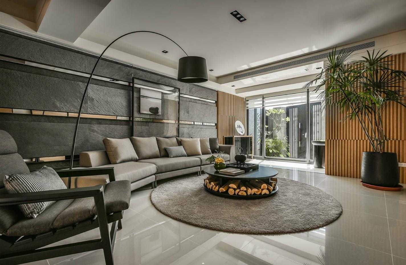 江岸拓美——现代品质住宅  彩韵设计-1