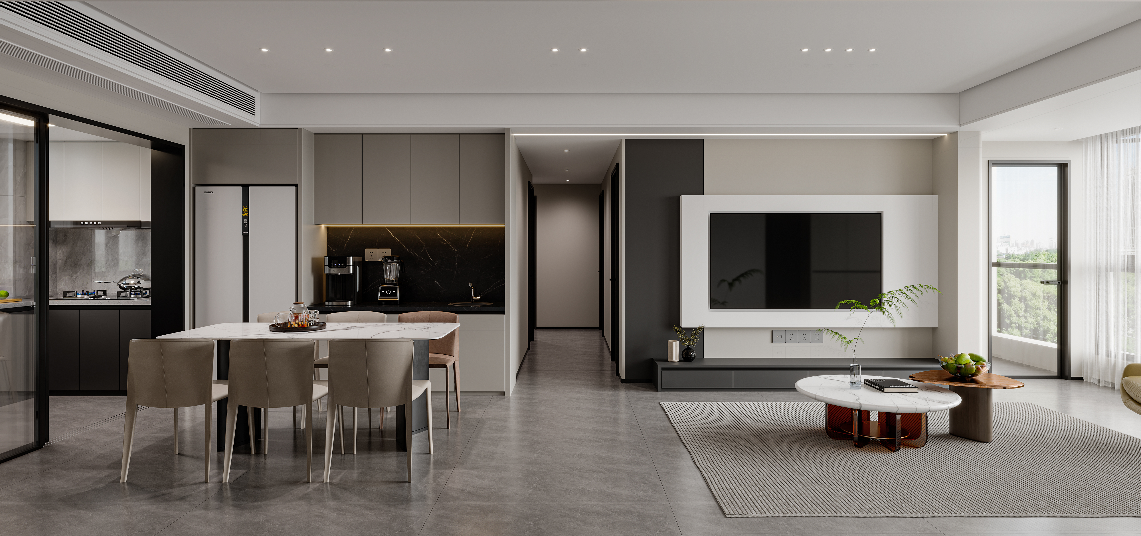 现代风格室内设计-0