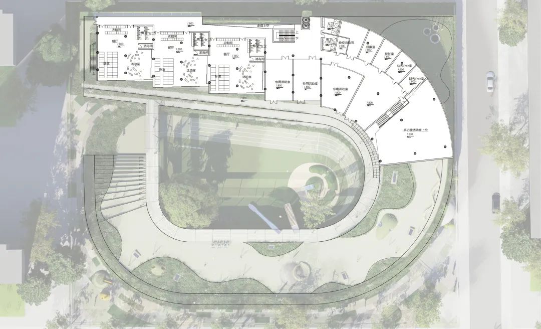 奉贤新城聚秀路幼儿园丨中国上海丨上海妙奇建筑设计有限公司-37