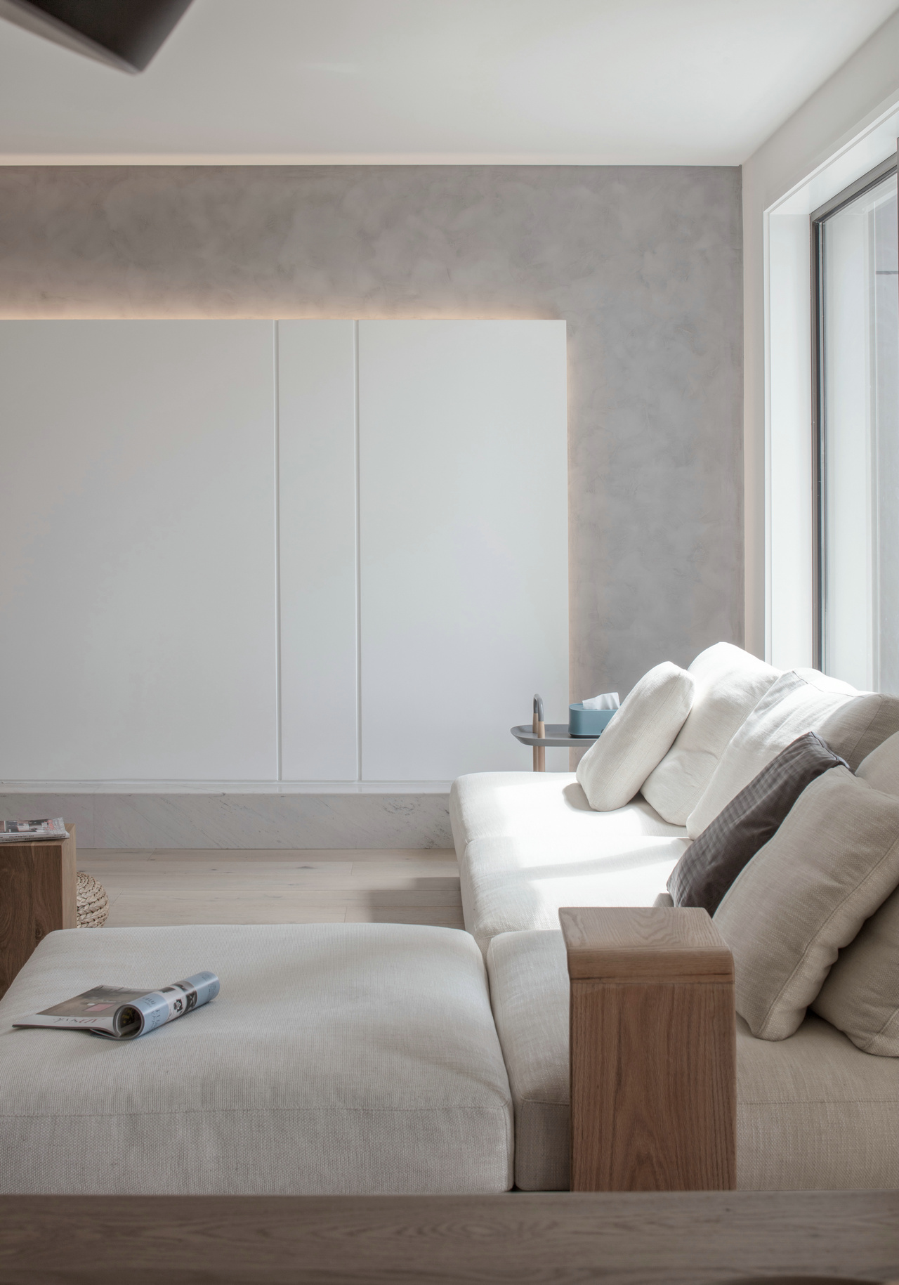 温州立体城私宅 | 白色纯净空间,释放生活压力-11