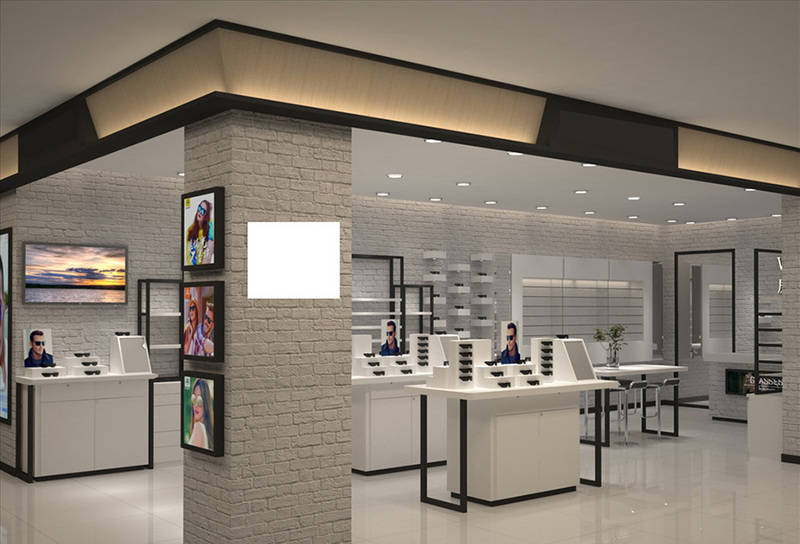 眼镜店室内设计案例效果图-9