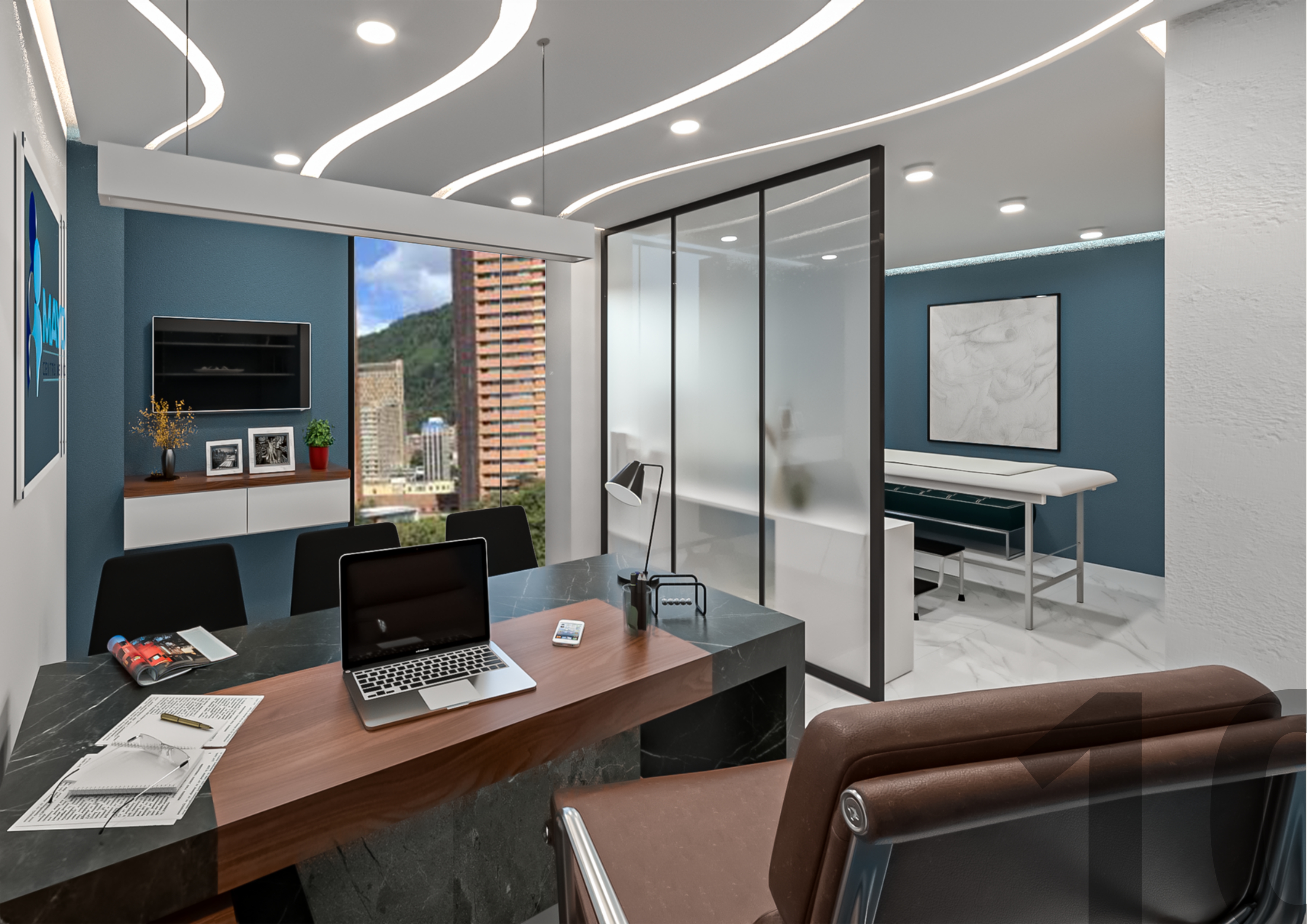 Diseño interior para Consultorio médico-11