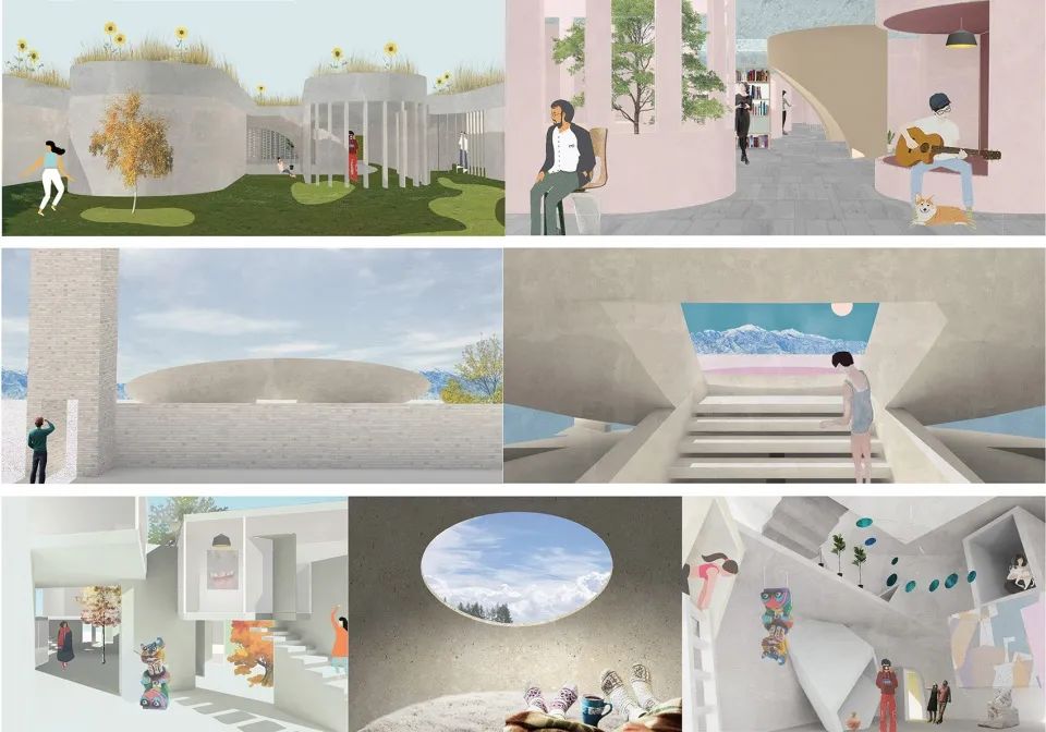 延庆 High 巣民宿 | 废墟中的七色童话世界-14