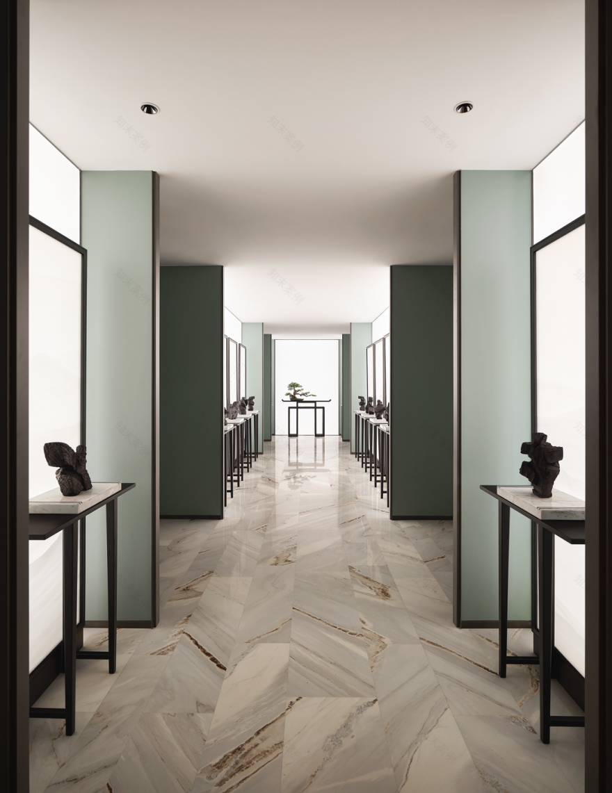 银杏汇湘湖天境 新中式挑空别墅丨中国杭州丨H.N.LIN空间美学馆-105