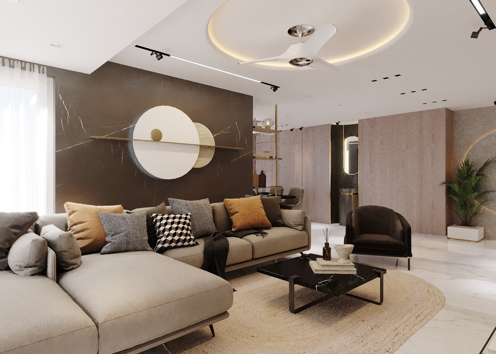 LUXERIOUS LIVING AREA-3