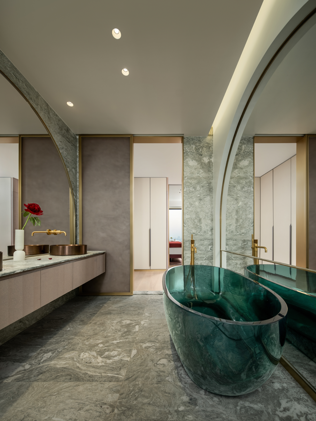 武汉江边豪宅丨中国武汉丨筑田设计-39