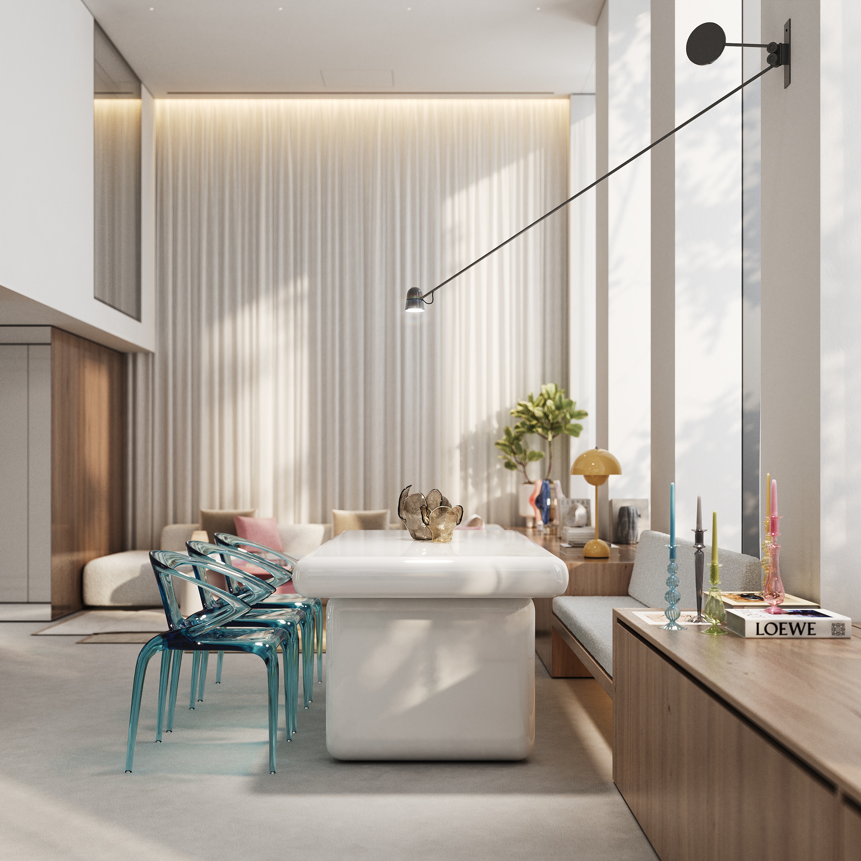 Duplex apartment, 113-4