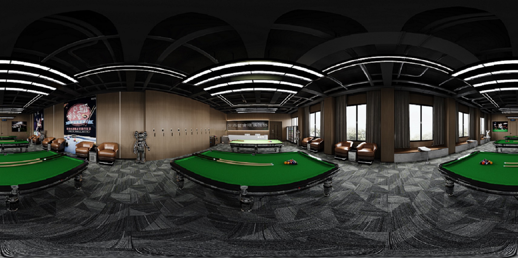 台球室——白龙马效果图-3