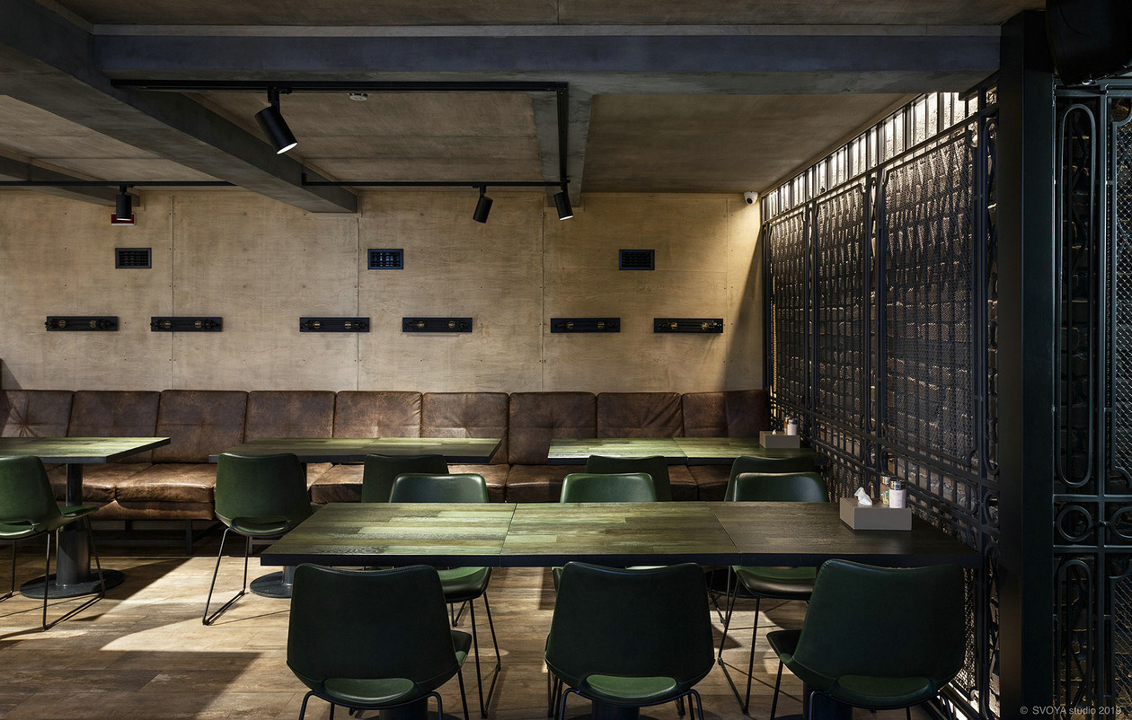 斯大林帝国建筑中的创新啤酒餐厅设计-36