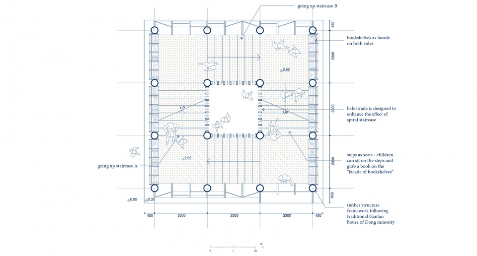 坪坦书屋 | 侗族木构建筑的现代诠释-53