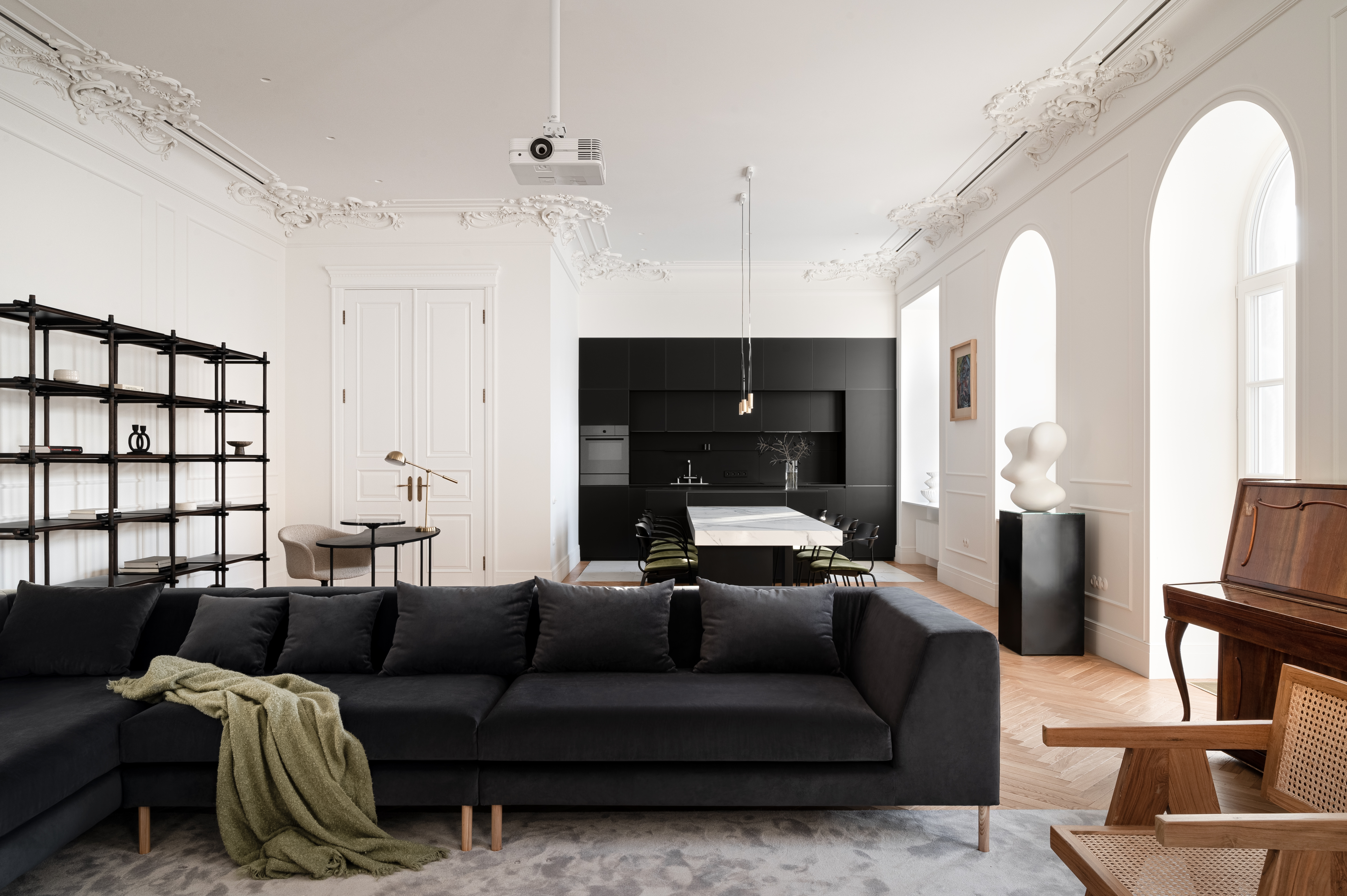 艺术家庭公寓丨乌克兰基辅丨Anastasiia Novikova-18