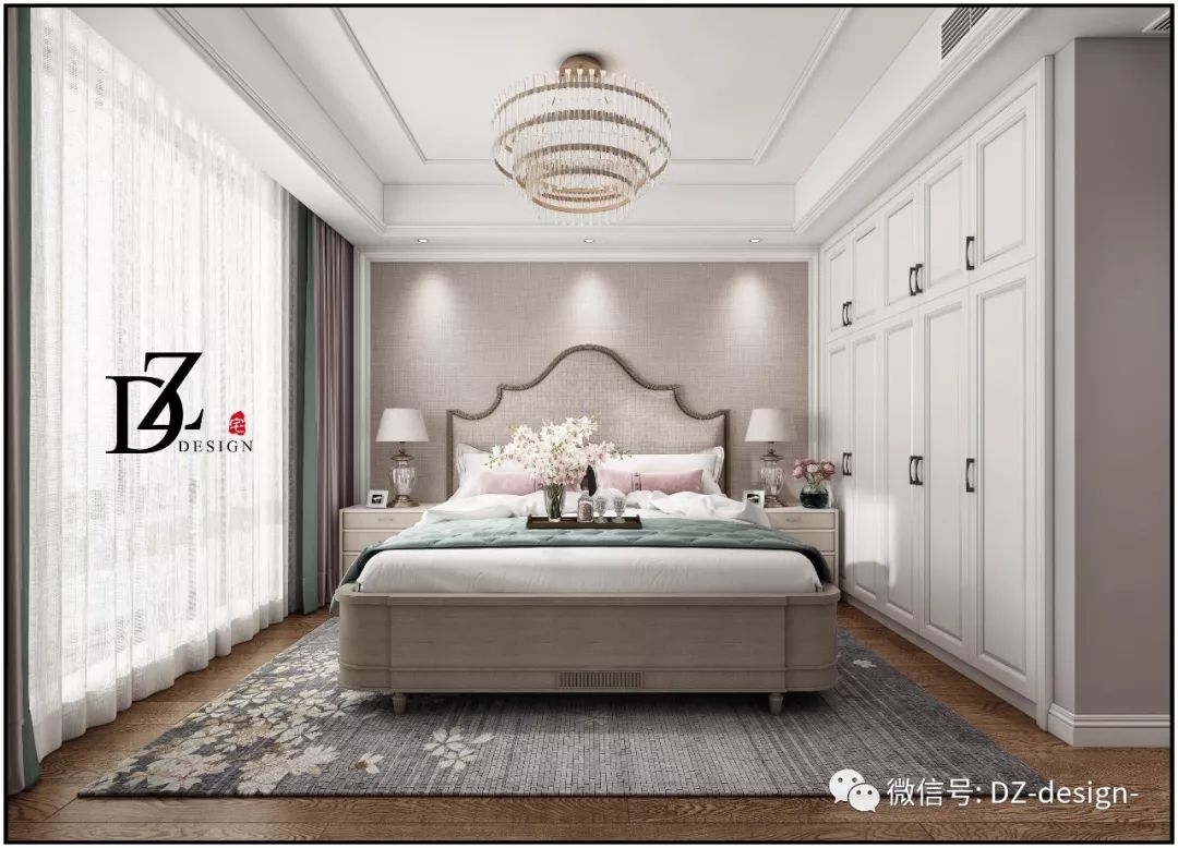 DZ 设计 | 现代简美三室两厅,温馨宜居的艺术空间-27