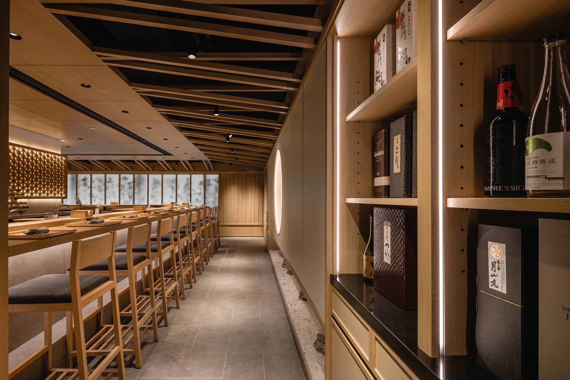 Omakase 餐厅室内设计丨中国香港丨Awhile Limited-9