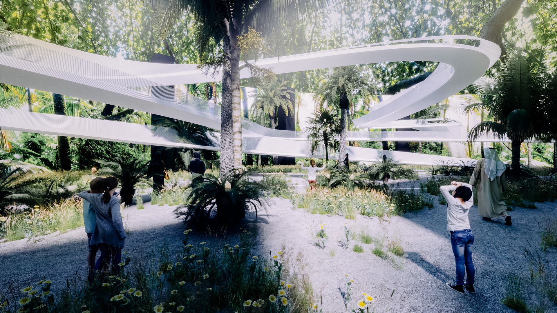 卢赛尔大道奇迹世界丨卡塔尔丨3AM.DIGITAL,Aura Group-23