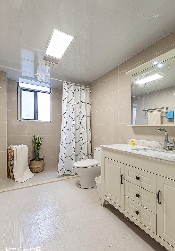 梵之设计丨平层丨悠悠的彩虹之家-19