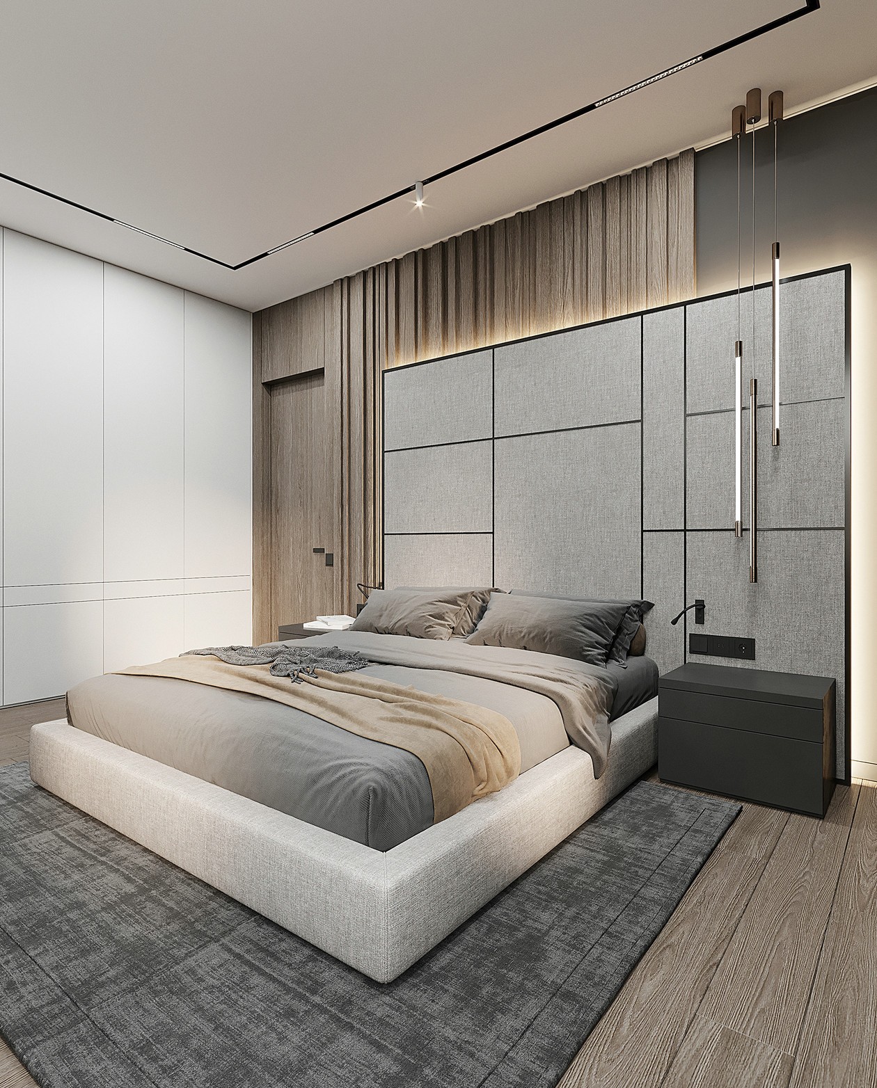 80㎡高级色系公寓设计 这才叫格调！-12