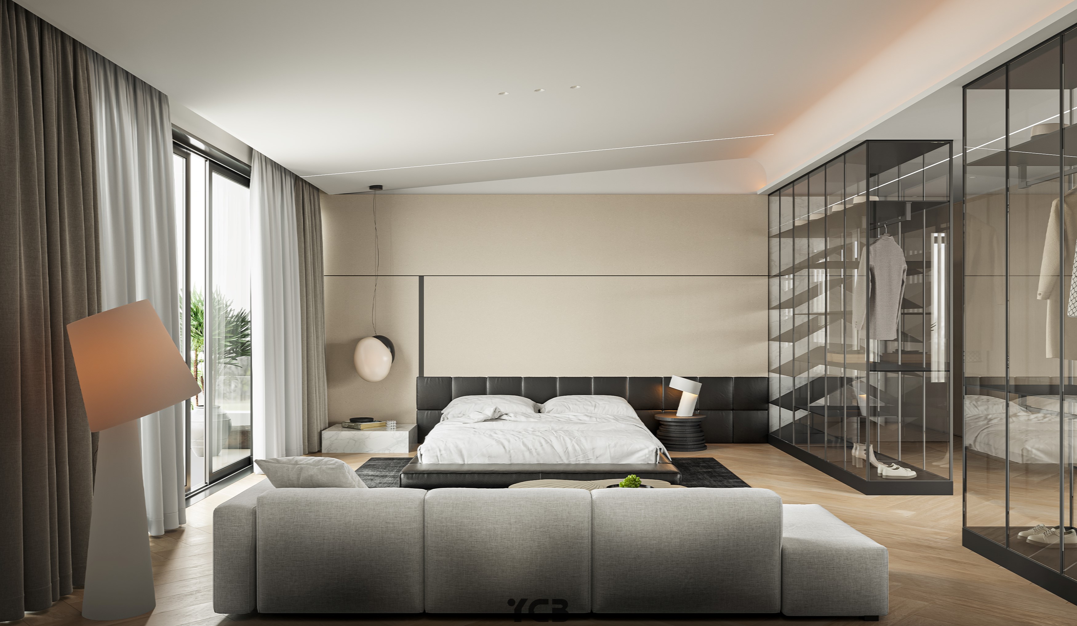 高级极简别墅丨尚层国际设计邱志标-15