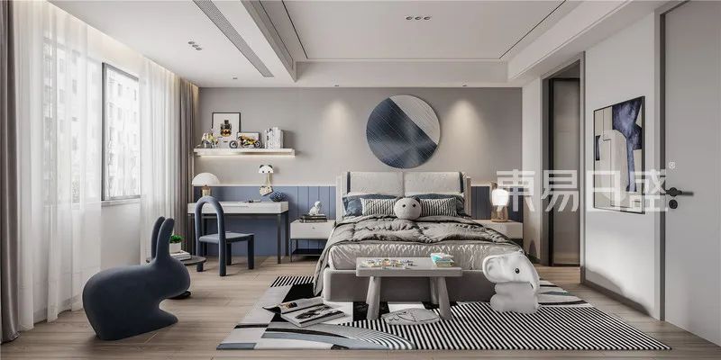 【首发】于凯作品：夏日午后 | 嘉盛龙庭450㎡现代简约风格别墅装修-54