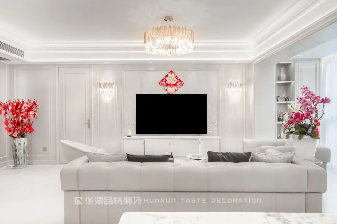 165㎡旧房翻新，老婆坚持装修现代美式风后，收纳多到睡不着！-114