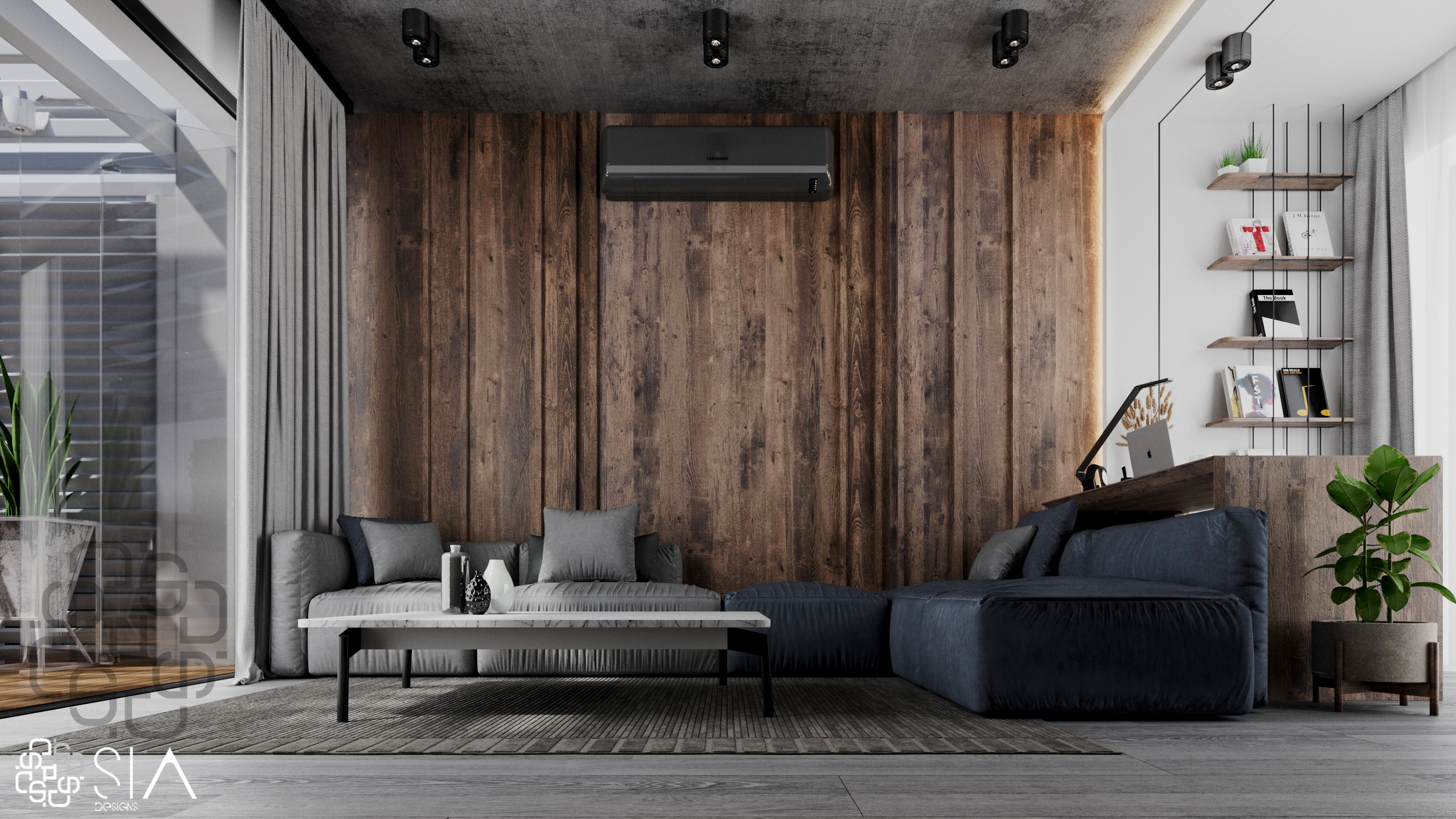 MV- Roof , Living & Study Room-0