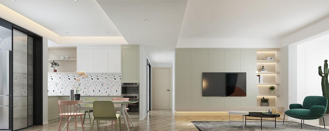 合肥1890设计 · 111m²婚房 · 现代简约-58