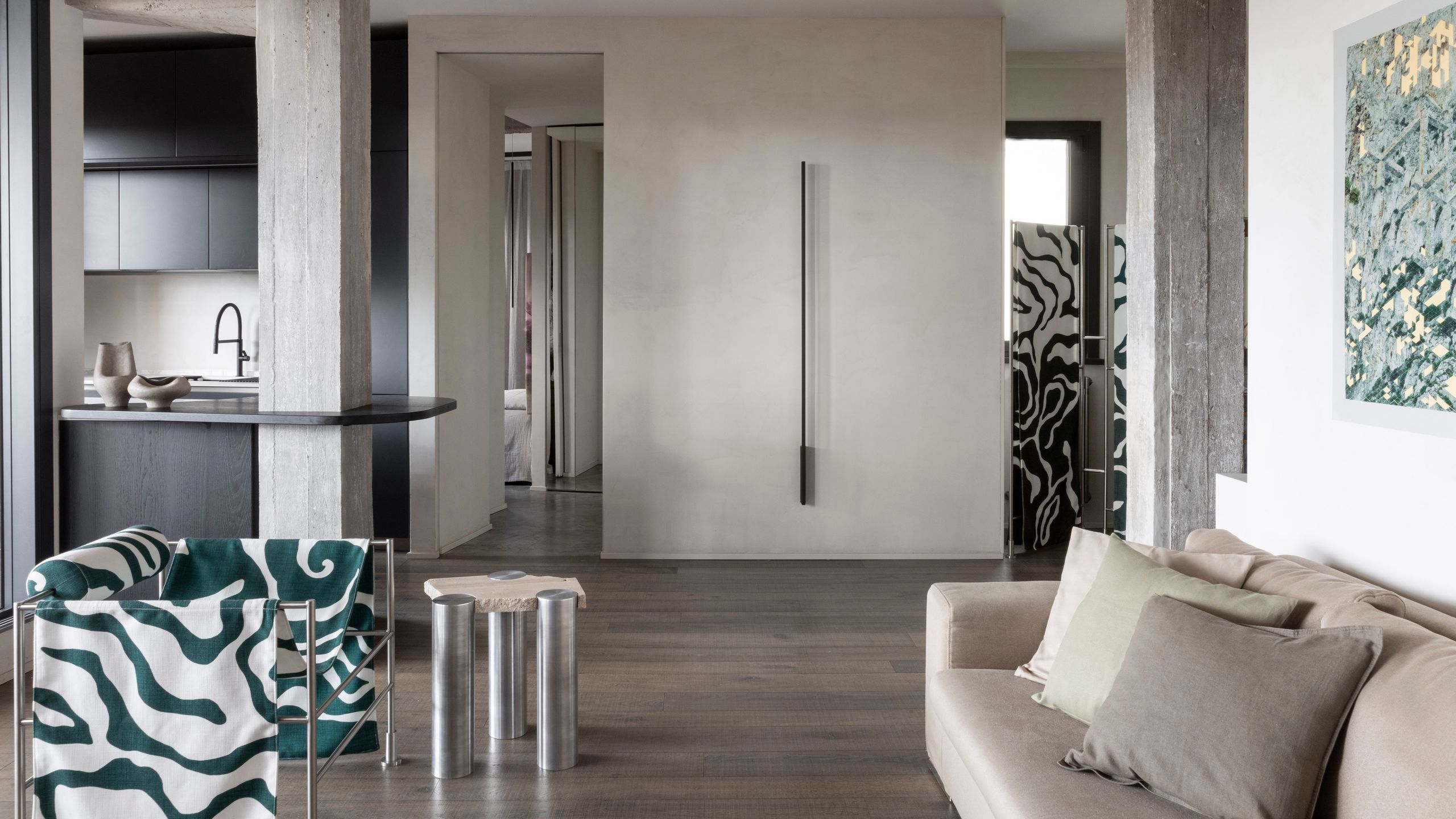 罗马100平米 Brutalist风格公寓改造丨意大利罗马丨Manuela Tognoli-2