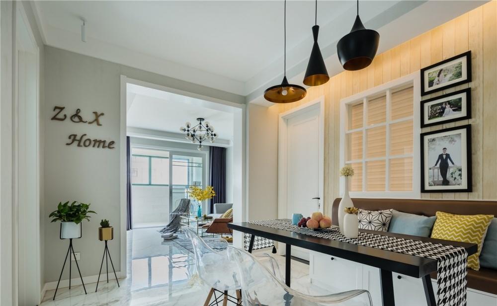 合肥 80㎡现代混搭风,高颜值家居设计全靠软装-21