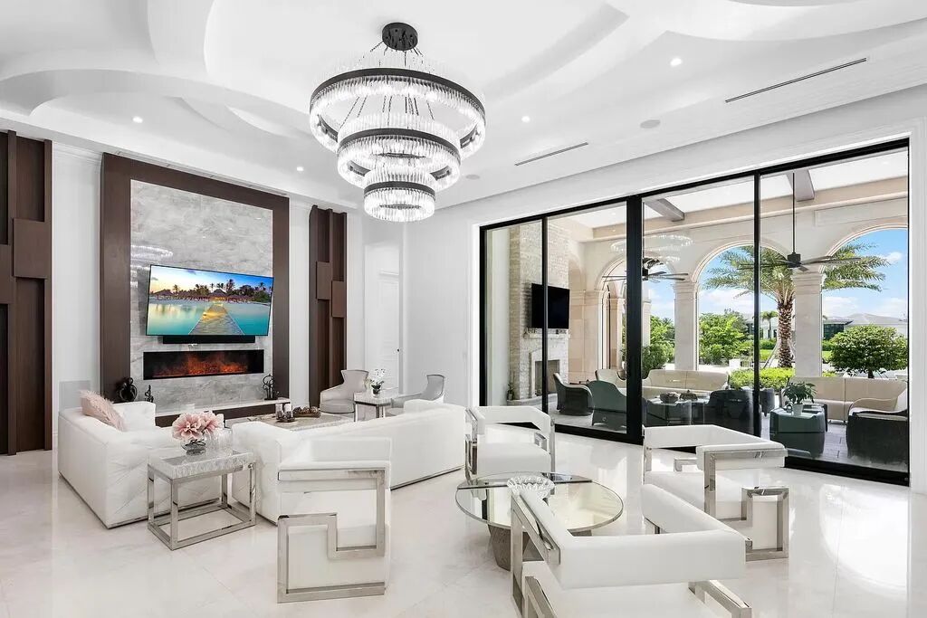 位于德拉海滩的世界级巨型豪宅，拥有近18,500平方英尺的度假式生活空间-16