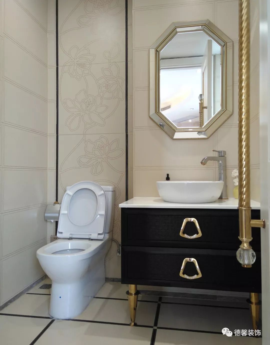 广州珠江美景的法式橙意家居设计-42