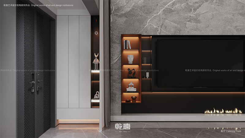 吉林亿升水岸现代极简家居设计丨中国吉林-23