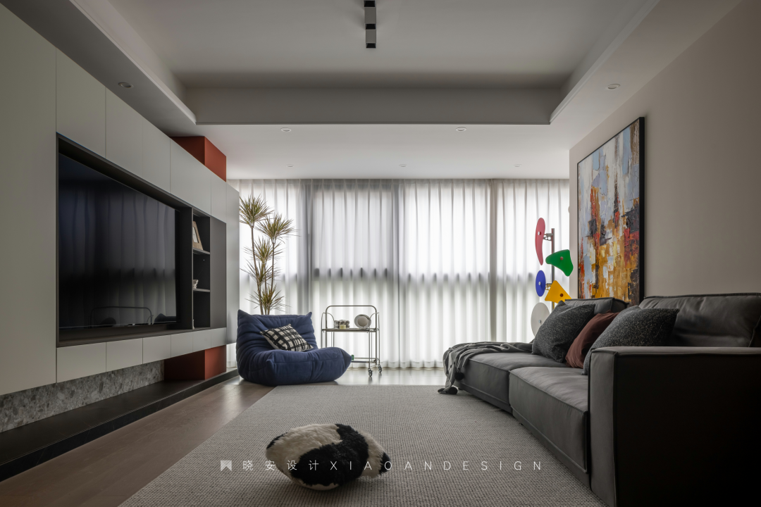 色彩斑斓的家 · 晓安设计打造温馨热闹的私宅-12