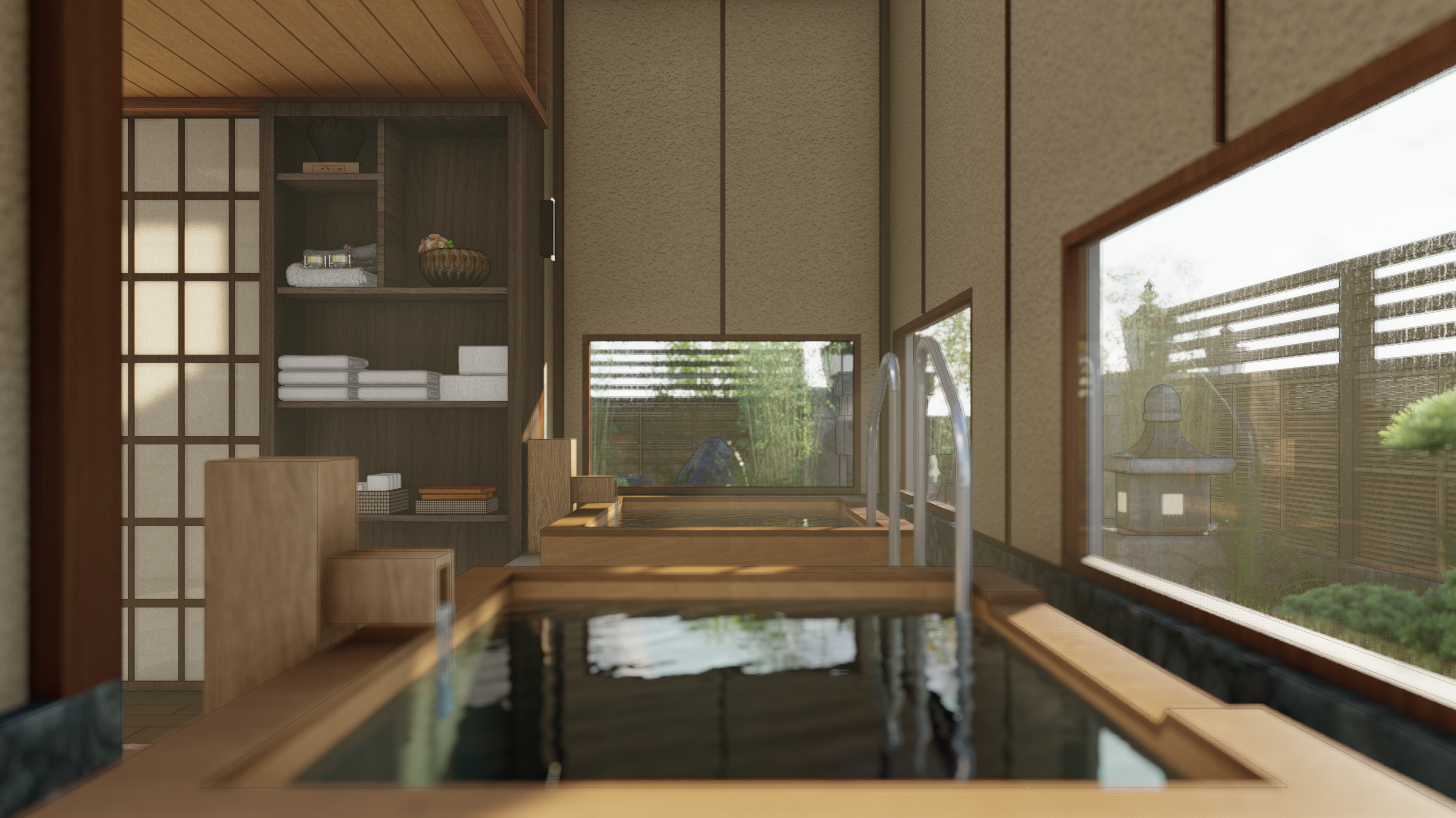 别墅 4F 温泉浴场设计丨越南胡志明市丨SGL Studio 团队-11