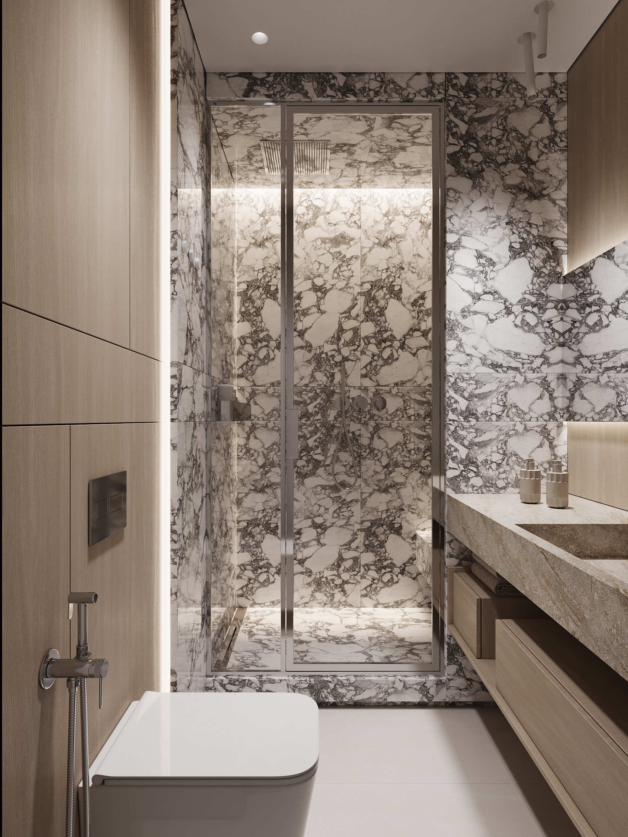 Visualization of the bathroom-4