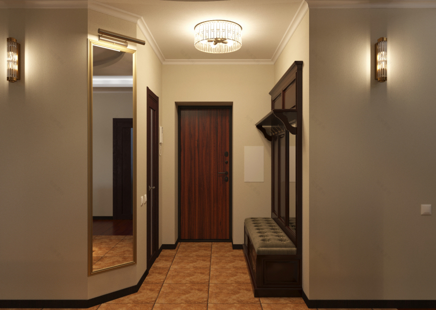 莫斯科西北部 200 平公寓室内设计丨俄罗斯莫斯科-11