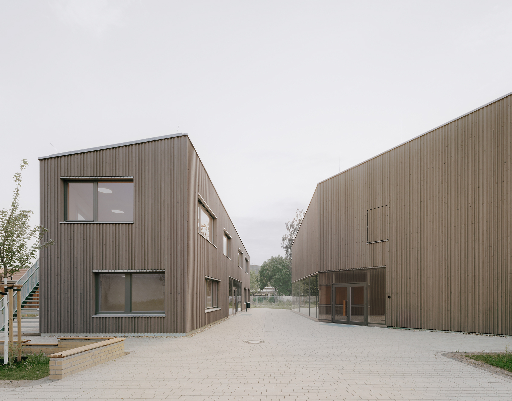 Karl Schubert School 多功能厅和教学楼丨德国莱比锡丨Kersten Kopp Architekten-27