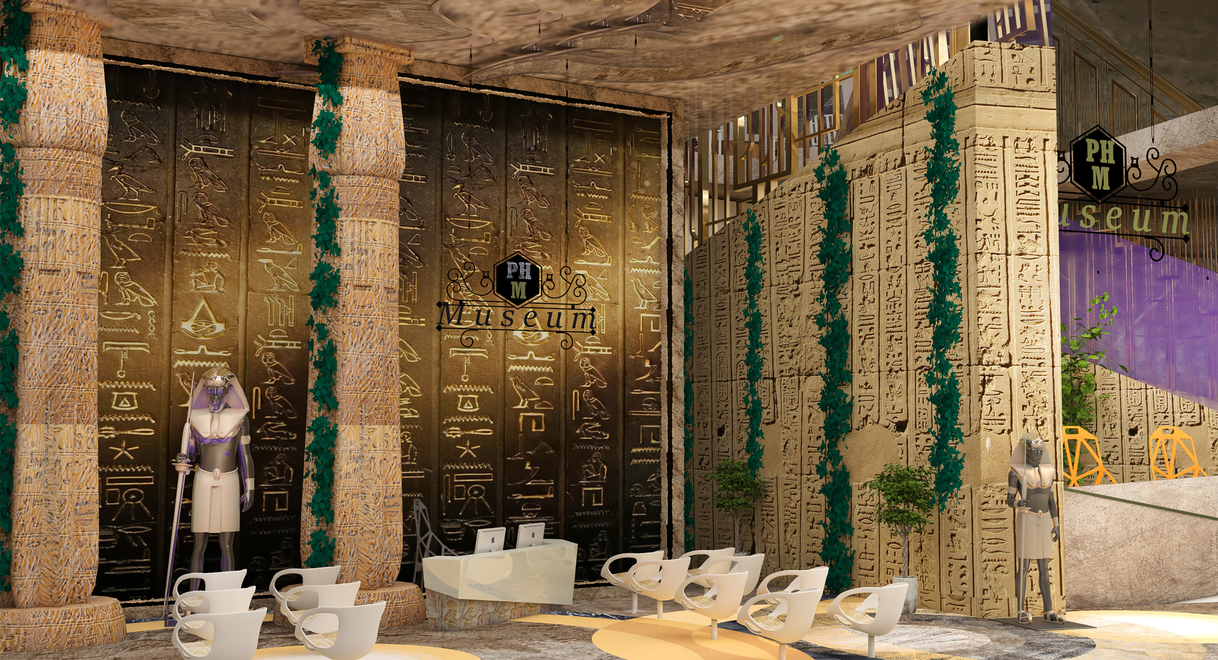 My graduation project for Egyptain Museum...-5