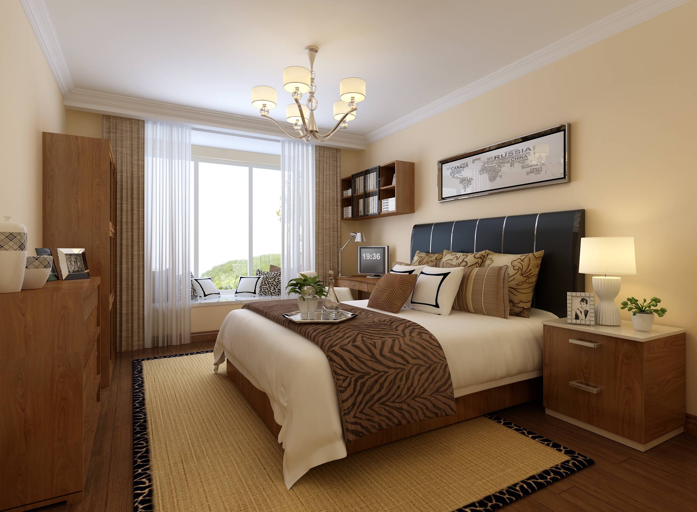 中式新中式风格家装效果图-8-32