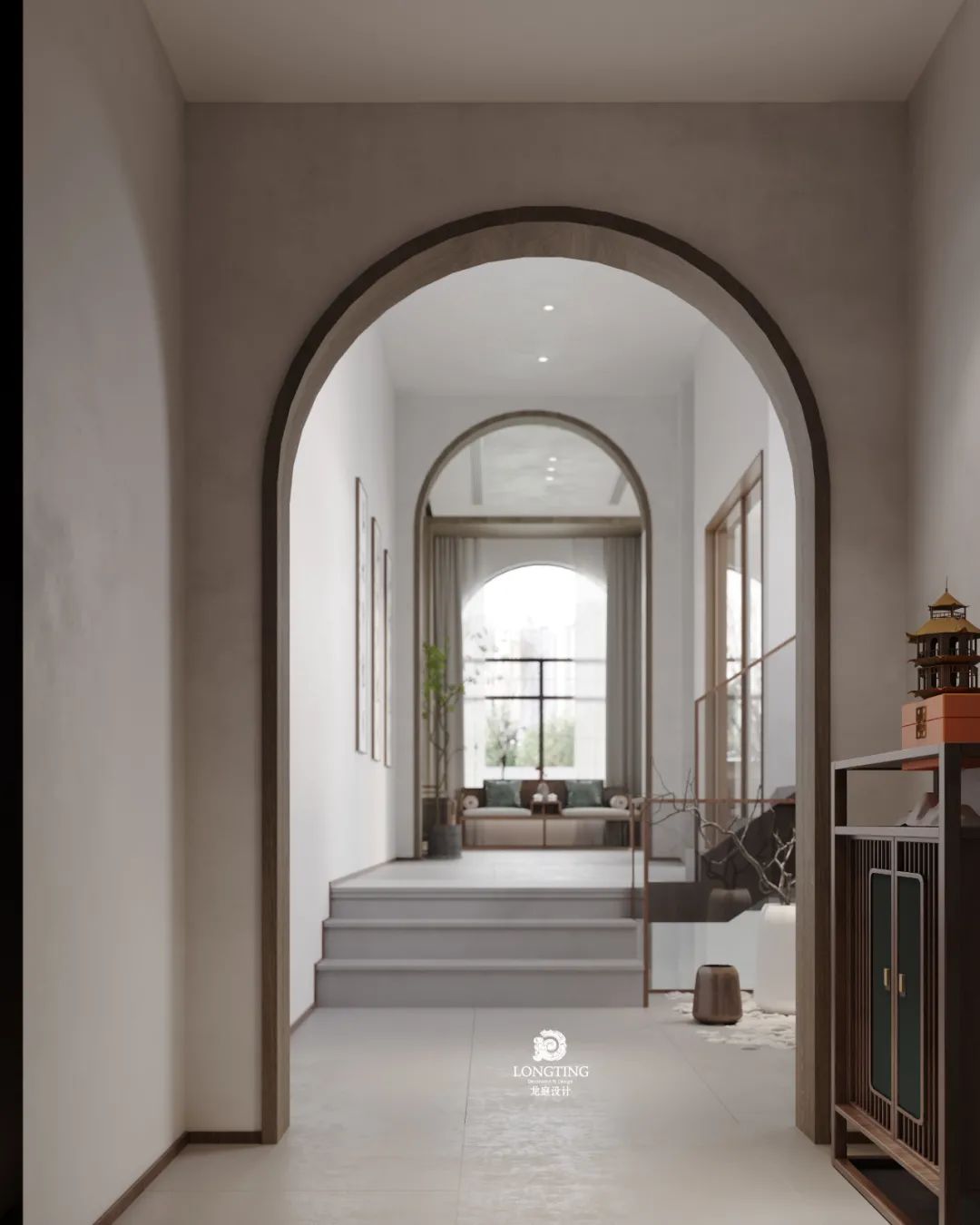 天玺 436 方新中式风格设计丨中国湖州丨龙庭设计-4