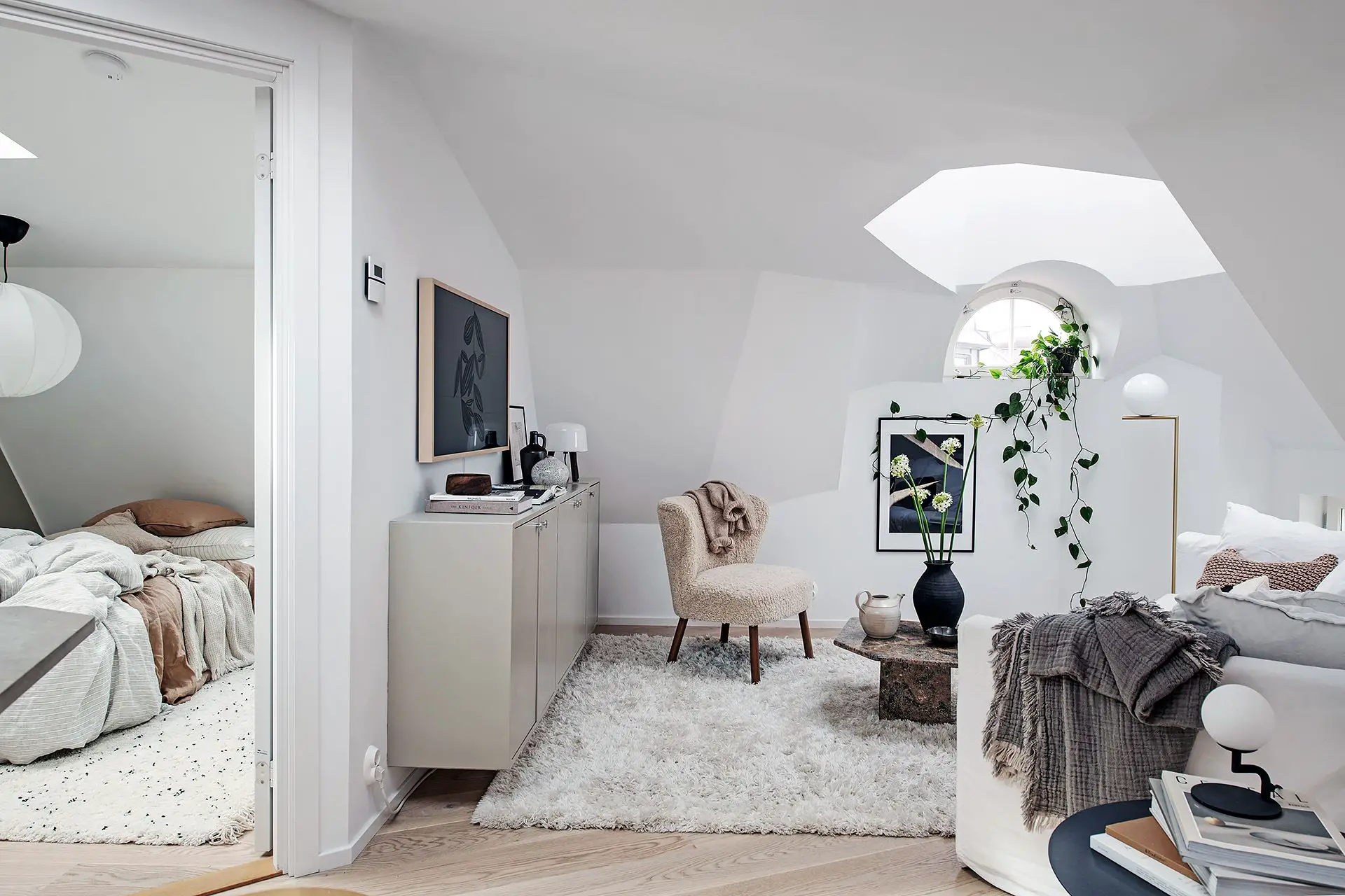 哥德堡 33m2 设计公寓 | 巧妙空间布局与独特魅力-5